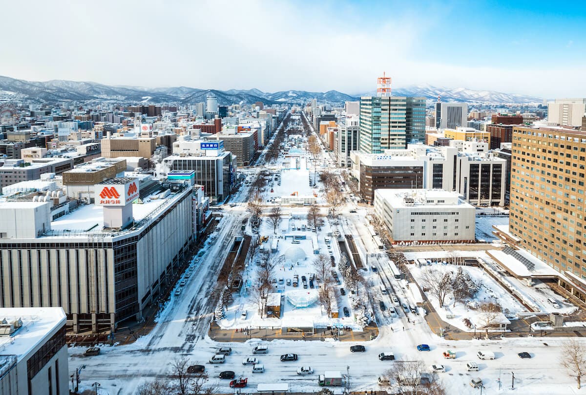 삿포로 눈축제, 오도리 공원 행사장 이동 방법