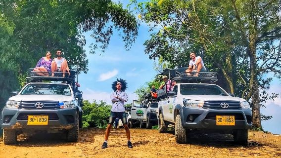 蘇梅島叢林越野車環島+網紅懸崖餐廳+皮划艇一日遊 納芒瀑布