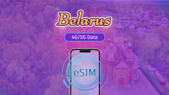 Bielorrusia | eSIM 5G/4G | Plan Completo | Facturación cada 24 horas | 7-30 días | Código QR