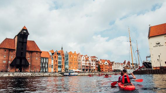 Guided Sightseeing Kayak Tour at Gdansk