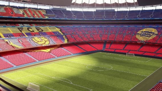 Camp Nou - La Liga & Champions League - Ticket für das Heimspiel von Barcelona - Keine Alters- oder Größenbeschränkung [Tauche ein in die Faszination der La Liga und des europäischen Fußballs]