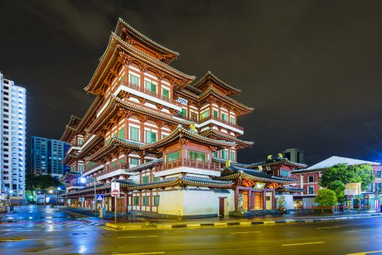 Buddha Tooth Relic Temple near Chinatown hotels in Singapore