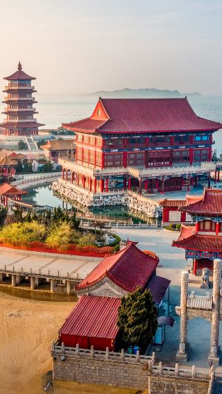 7天6晚 • 升級1N5鑽＋美食早餐「大連＋煙臺輪渡橫渡渤海灣＋白天＋視野好」大連＋煙臺＋蓬萊區＋威海