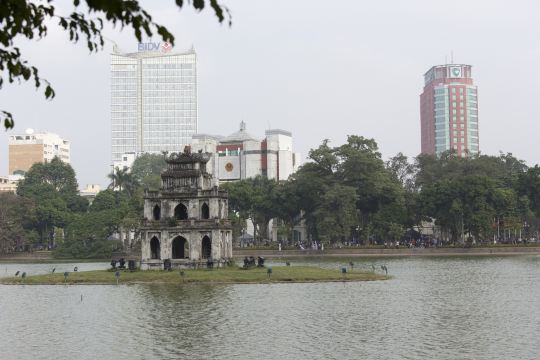 Turtle Tower on Hoan Kiem Lake, near Hanoi hotels in the Hoan Kiem Area