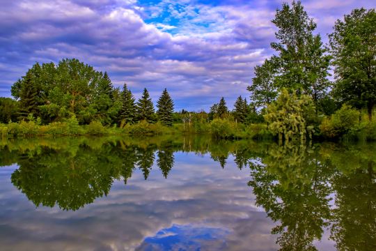 Downtown Regina and Wascana Park