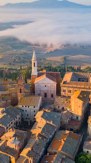 2D1N • Italy + Rome + Tuscany + Siena + Civita di Bagnoreggio + Cappella Vitaleta + Val d'Orcia + Encounter medieval Tuscany and collect the most classic scenery of Tuscany