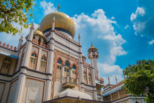 Sultan Mosque in Kampong Glam, a short walk from Bugis hotels in Singapore