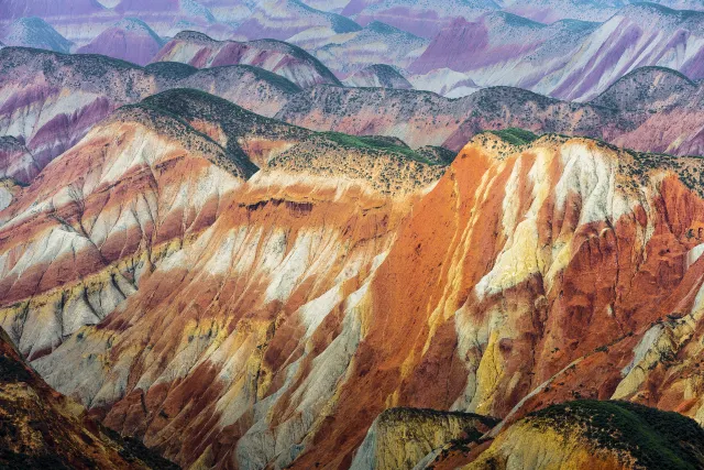Lanzhou Ink Danxia Tourist Scenic Area