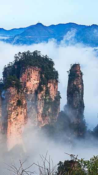 6D5N • Changsha + Zhangjiajie Avatar Mountain + Bailong Elevator + Tianmen Cave + Upper Elevator + Zhangjiajie Grand Canyon Glass Bridge + Fenghuang Ancient Town