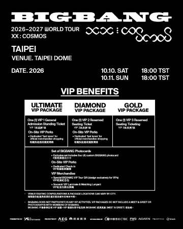ビッグバン (BIGBANG)のライブ・コンサート情報の最新開催日程