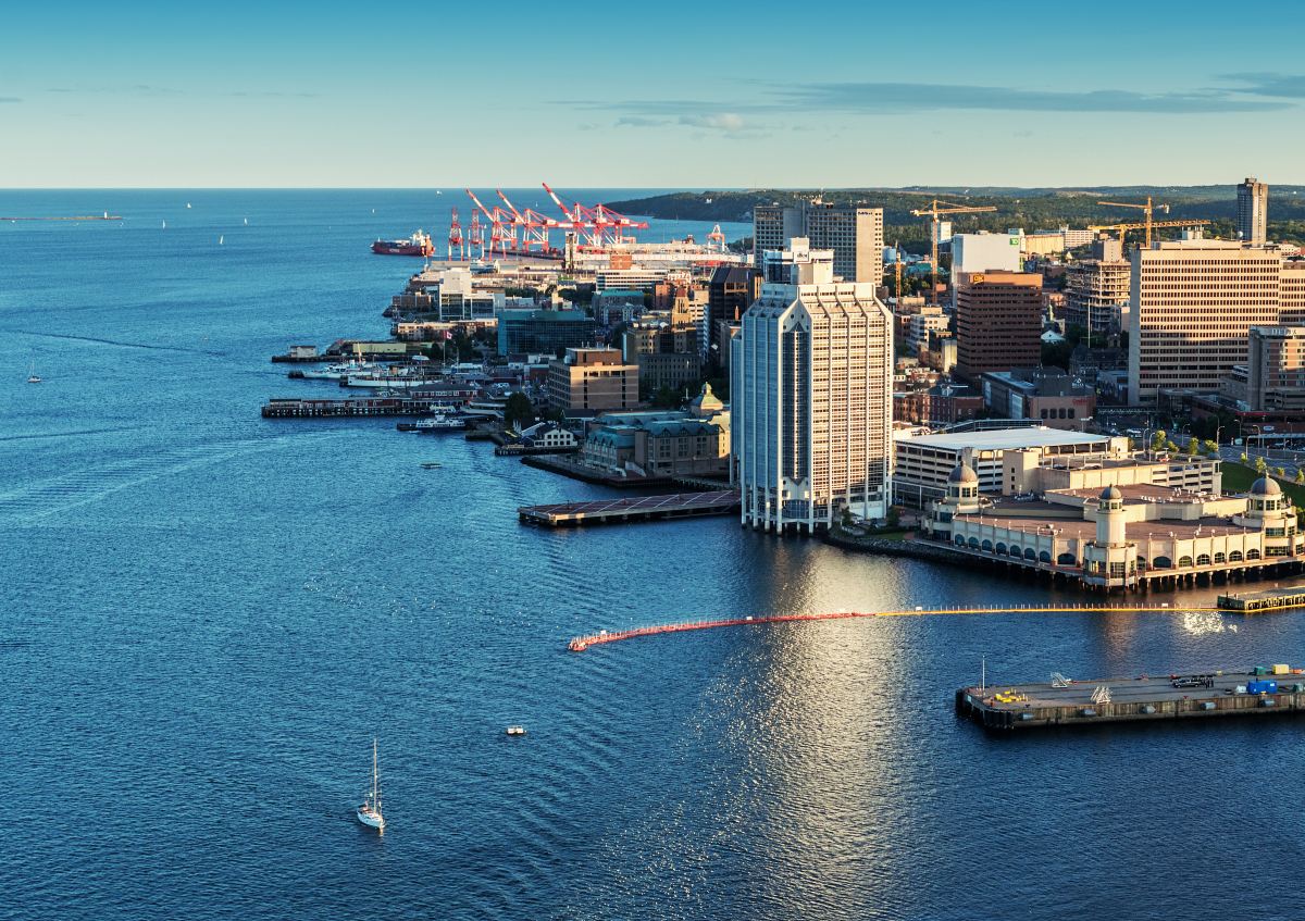 The waterfront in Halifax