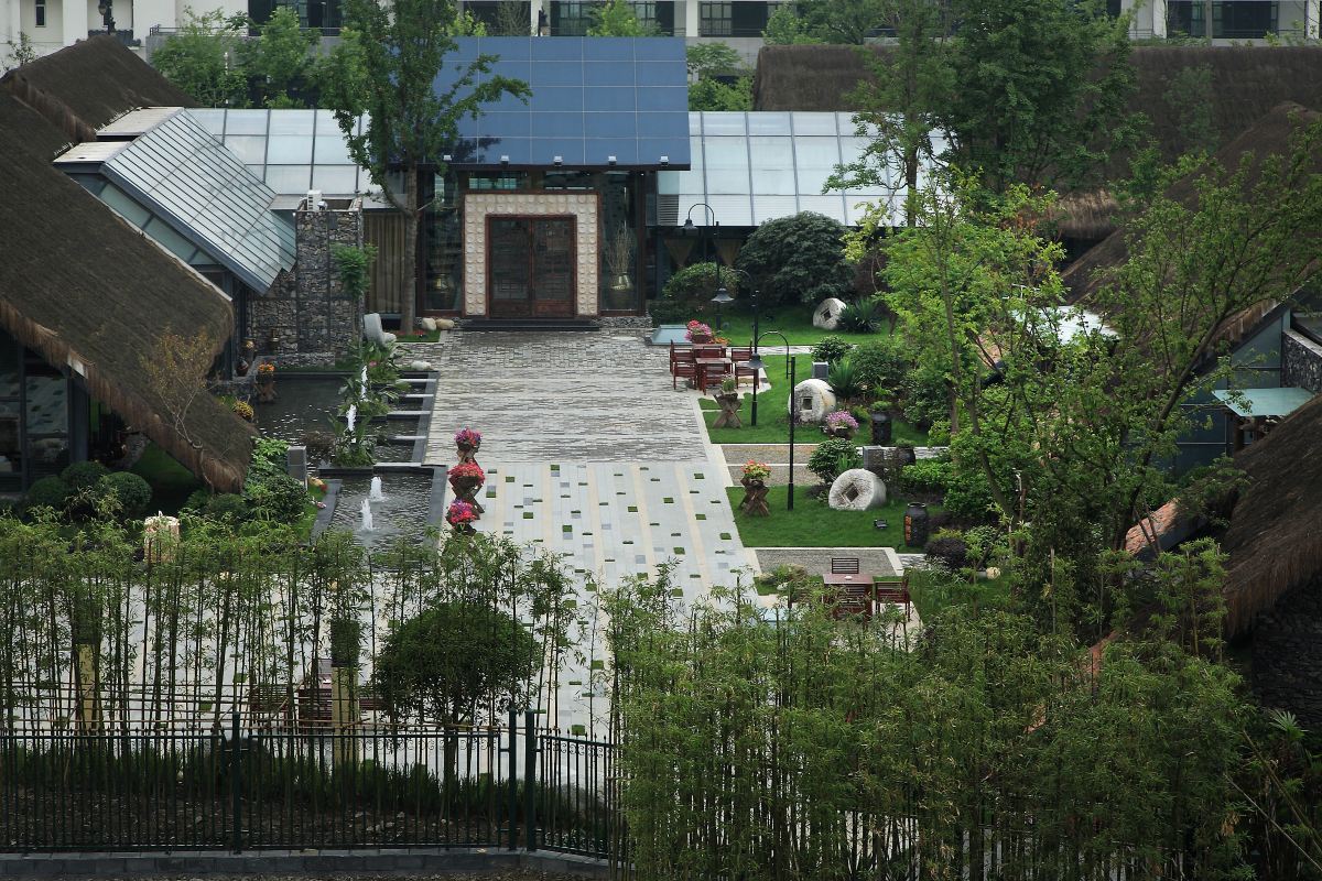 Chengdu's skyline and modern buildings