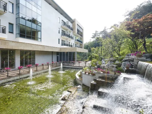 The Suites Hotel Namwon Öffentliche Flächen Photos