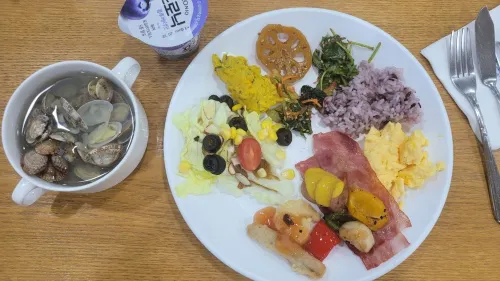 Benikea Hotel Yeosu Mahlzeiten Photos
