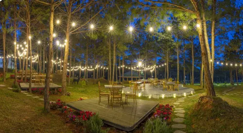Rừng Lá Kim Resort Ngoại thất Photos