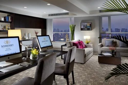 Somerset Heping Shenyang Service Apartment Espaces Affaires Photos
