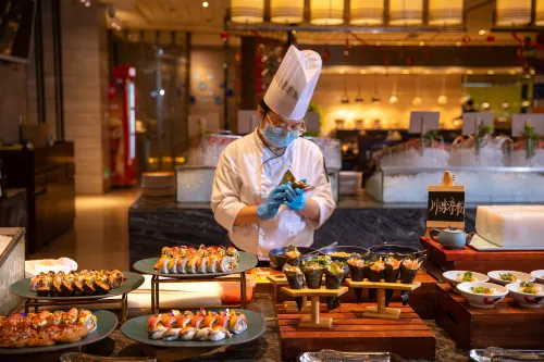 Crowne Plaza Shenzhen Longgang City Centre تناول الطعام Photos
