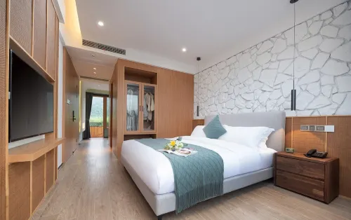 Qiyun·Anji Chashan Yelu Hot Spring Homestay الغرف Photos