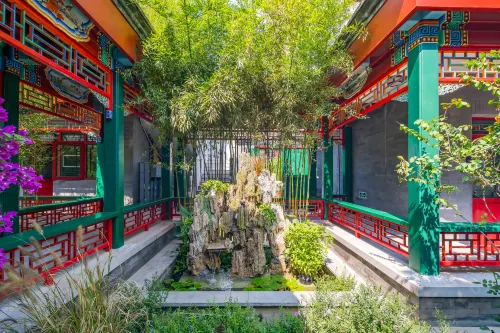 Floral Hotel·Heyuan Courtyard Light Luxury Hotel (Beijing Normal University Jishuitan Branch) Exterior Photos