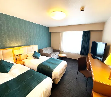 Hotel Sunroute Hikone Zimmer Photos