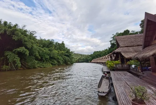 The Float House River Kwai Öffentliche Flächen Photos