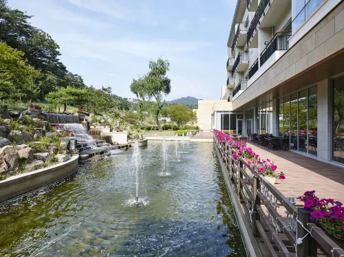 The Suites Hotel Namwon Öffentliche Flächen Photos
