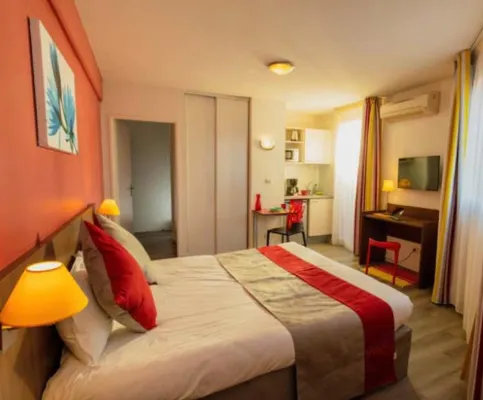 Appart Hôtel Mer & Golf City - Perpignan centre Chambres Photos