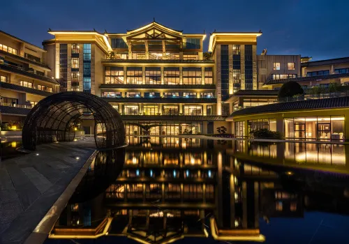 Wyndham Grand Plaza Royale Peach Blossom Hot Springs Resort Hunan Exterior Photos