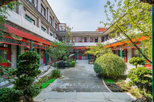 Floral Hotel·Heyuan Courtyard Light Luxury Hotel (Beijing Normal University Jishuitan Branch) Exterior Photos