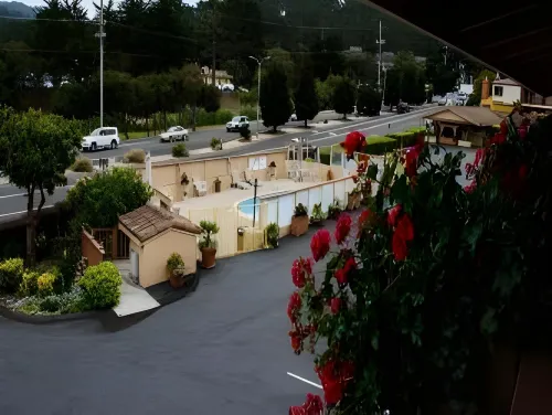 Rodeway Inn Near Downtown Monterey Öffentliche Flächen Photos