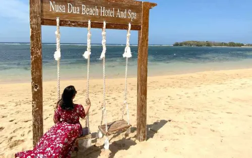 Nusa Dua Beach Hotel and Spa - Handwritten Collection Рядом с отелем Photos