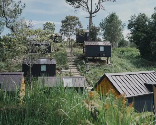 Bobocabin Kaldera, Toba من الخارج Photos