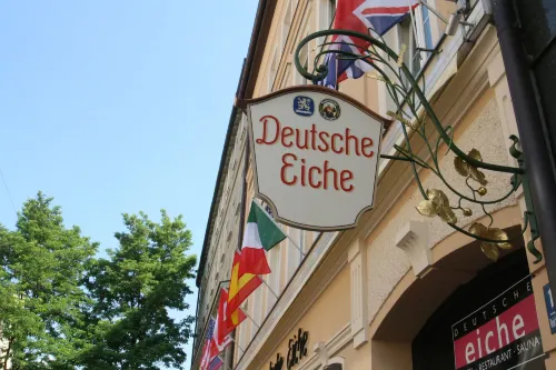 Hotel Deutsche Eiche Esterni Photos