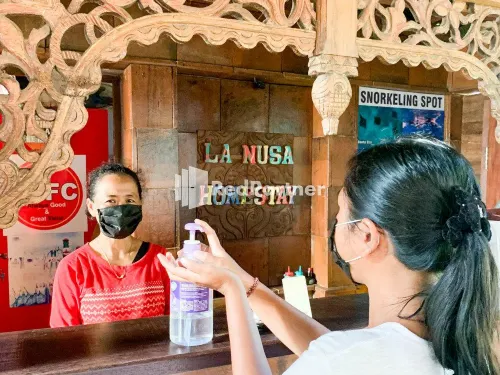 La Nusa Penida Homestay by Bijak Allmänna utrymmen Photos