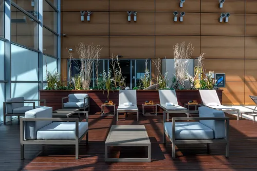 Hilton Geneva Hotel and Conference Centre Aree comuni Photos