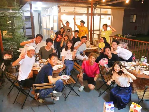 J-호퍼스 레이크 비와 게스트하우스  - 호스텔 식사 Photos