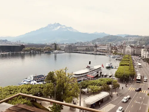 Lucerne Lake View Apartments Dekat Hotel Photos