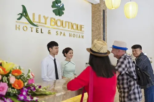 Ally Beach Boutique Hotel Hoian Allmänna utrymmen Photos