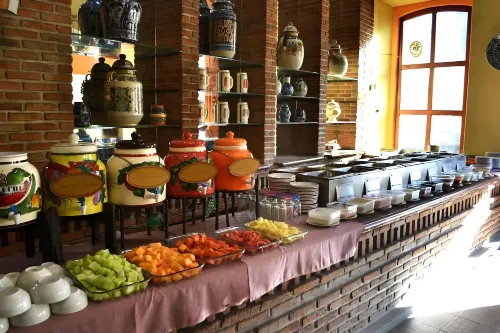 Hotel Santiago de Compostela - Guadalajara Centro Historico Ristorazione Photos