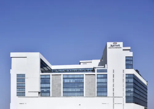 Marriott Executive Apartments Hyderabad Exterior Photos