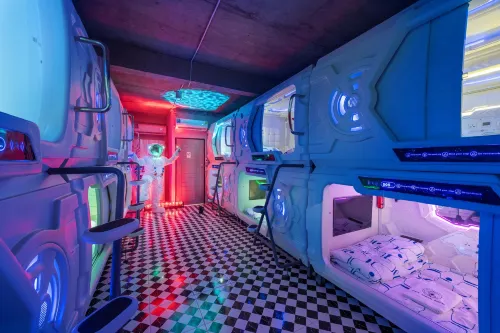 Space Station Hostel Photos