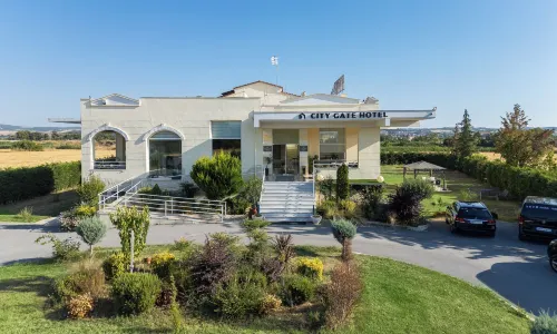 City Gate Hotel Airport Thessaloniki Exterior Photos