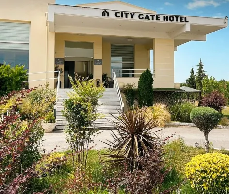 City Gate Hotel Airport Thessaloniki Exterior Photos