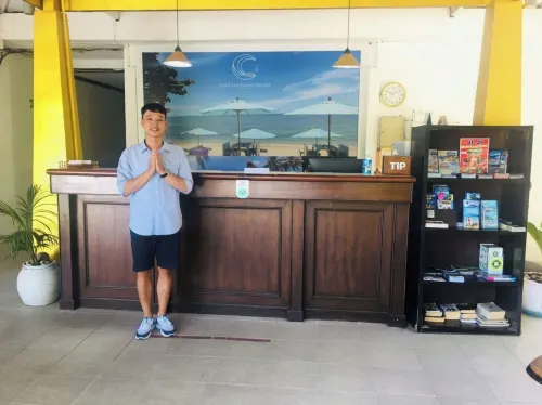 Sand Sea Beach Resort Area Publik Photos