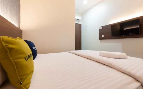 Urbanview Hotel Cengkareng Jakarta by RedDoorz Chambres Photos