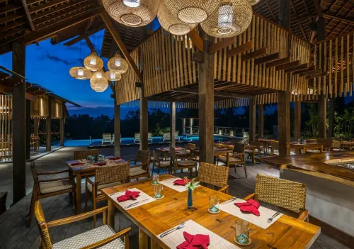 Tejaprana Bisma Ubud Bali Dining Photos