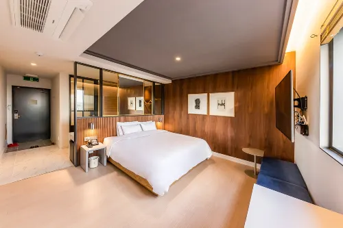 Brown-Dot Hotel Ulsan-Sincheon Номера Photos