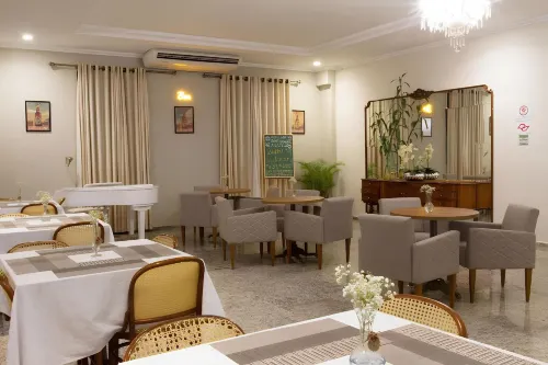 Hotel Dan Inn Franca & Convenções by Nacional Inn Ristorazione Photos