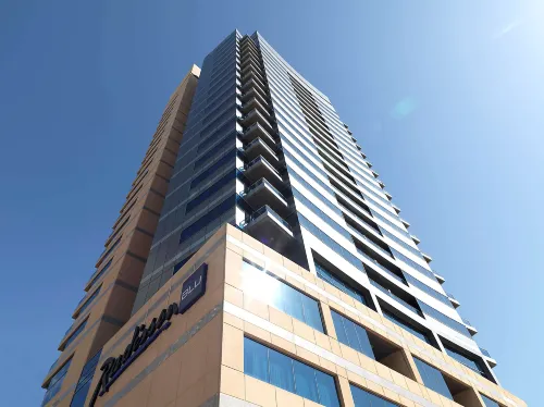 The Radisson Blu Hotel Apartment Dubai Marina Extérieur Photos