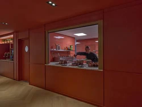Eden Hotel Amsterdam تناول الطعام Photos